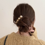 ヘアクリップ 大きめ パール | shoppinggo | 詳細画像20