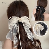リボンバレッタ 大きい リボンヘアアクセサリー | shoppinggo | 詳細画像1 