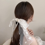 リボンバレッタ 大きい リボンヘアアクセサリー | shoppinggo | 詳細画像13 