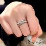 指輪 リング 多重ライン | shoppinggo | 詳細画像1 