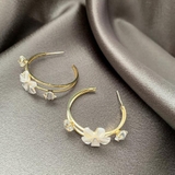 ロングピアス 揺れる 花 | shoppinggo | 詳細画像8 