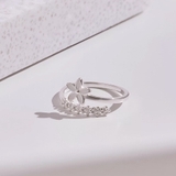 指輪 花デザイン オープンリング | shoppinggo | 詳細画像2 