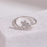 指輪 花デザイン オープンリング | shoppinggo | 詳細画像3 