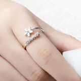 指輪 花デザイン オープンリング | shoppinggo | 詳細画像6 