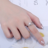 シルバー | 指輪 パール オープンリング | shoppinggo