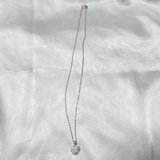 ハート ネックレス オープンハート シルバーネックレス アクセサリー 結婚式 | shoppinggo | 詳細画像3 