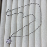 ハート ネックレス オープンハート シルバーネックレス アクセサリー 結婚式 | shoppinggo | 詳細画像4 