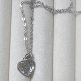 ハート ネックレス オープンハート シルバーネックレス アクセサリー 結婚式 | shoppinggo | 詳細画像6 