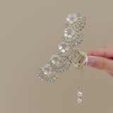 ヘアクリップ はなバレッタ ゆらゆらチェーン付き | shoppinggo | 詳細画像5 
