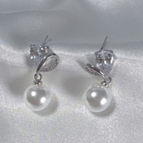 ピアス ハート可愛いピアス パール | shoppinggo | 詳細画像6 