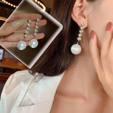 パールピアス 大ぶり 揺れる | shoppinggo | 詳細画像1 