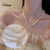 ネックレス フェイクパール ボリューム フラワーネックレス | shoppinggo | 詳細画像1