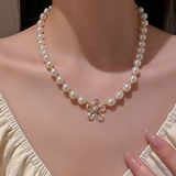 ネックレス フェイクパール ボリューム フラワーネックレス | shoppinggo | 詳細画像3