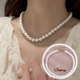 パールネックレス チョーカー フェイクパール ボリューム | shoppinggo | 詳細画像1 