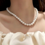 パールネックレス チョーカー フェイクパール ボリューム | shoppinggo | 詳細画像8 