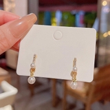 ゴールド | パールピアス 揺れる 結婚式 | shoppinggo