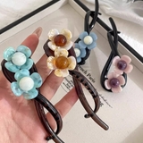 キラキラクリップ 花 ヘア留め | shoppinggo | 詳細画像3