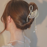 ヘアクリップ ゆらゆらチェーン付き 髪留め | shoppinggo | 詳細画像10 