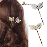 ヘアピン葉 1点入り キラキラヘアピン | shoppinggo | 詳細画像1 