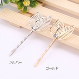 ヘアピン葉 1点入り キラキラヘアピン | shoppinggo | 詳細画像2 