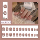 ネイルチップ ショート2タイプ シンプル | shoppinggo | 詳細画像1