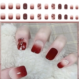 Z324 | ネイルチップ ショート ネイルアート | shoppinggo