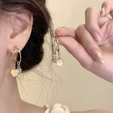 ゴールド | ピアス ハート キラキラ | shoppinggo