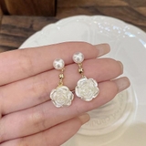 揺れる ピアス 花 | shoppinggo | 詳細画像3
