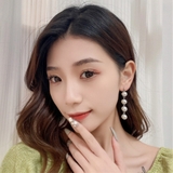 揺れる ピアス パール | shoppinggo | 詳細画像9 