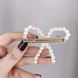 ヘアピン リボン パールビーズヘアピン | shoppinggo | 詳細画像5 