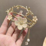 パール 花 バンスクリップ | shoppinggo | 詳細画像5