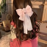 リボンバレッタ パールヘアクリップ ヘアアクセ | shoppinggo | 詳細画像9 