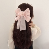 リボンバレッタ パールヘアクリップ ヘアアクセ | shoppinggo | 詳細画像11 