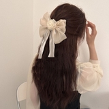 リボンバレッタ パールヘアクリップ ヘアアクセ | shoppinggo | 詳細画像13 