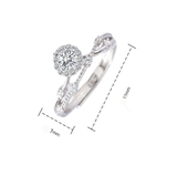 指輪 オープンリング ラインストーン | shoppinggo | 詳細画像2 