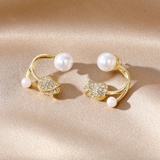 ゴールド | パールピアス 結婚式 おしゃれ | shoppinggo