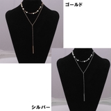 ネックレス ニ連 Yライン | shoppinggo | 詳細画像2 