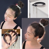 ヘアクリップ お団子クリップ ポニーリング | shoppinggo | 詳細画像14 