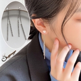 ピアス パール ロングピアス | shoppinggo | 詳細画像1 