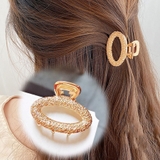 楕円 | ヘアクリップ バンスクリップ シンプル | shoppinggo
