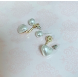 ピアス イヤリング レディース パール人気アクセサリー | shoppinggo | 詳細画像5 