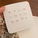 セット | ピアスセット6ペア スタッドピアス パール | shoppinggo