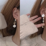 ピアス レディース パール 揺れる ロングピアス | shoppinggo | 詳細画像7