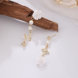 ピアス レディース パール 揺れる ロングピアス | shoppinggo | 詳細画像8