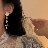 ピアス レディース パール 揺れる ロングピアス | shoppinggo | 詳細画像10