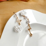 ピアス レディース パール 揺れる ロングピアス | shoppinggo | 詳細画像12