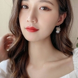 揺れるロングピアス 大ぶり 花 | shoppinggo | 詳細画像5