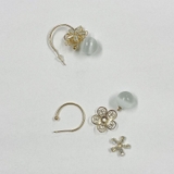 揺れるロングピアス 大ぶり 花 | shoppinggo | 詳細画像7