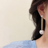 ロングパールピアス 揺れる | shoppinggo | 詳細画像5