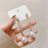 ロングパールピアス 揺れる | shoppinggo | 詳細画像8